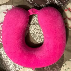 Pink Travel Neck Pillow